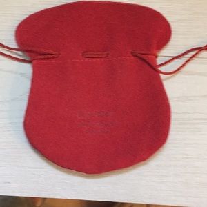 Cartier drawstring jewelry holder